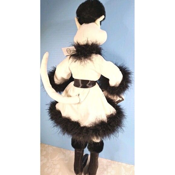 Alley Cats by Margaret Le Van SPOILED Kitty Cat 23ish" Bendable Stuffed Plush - Picture 3 of 16